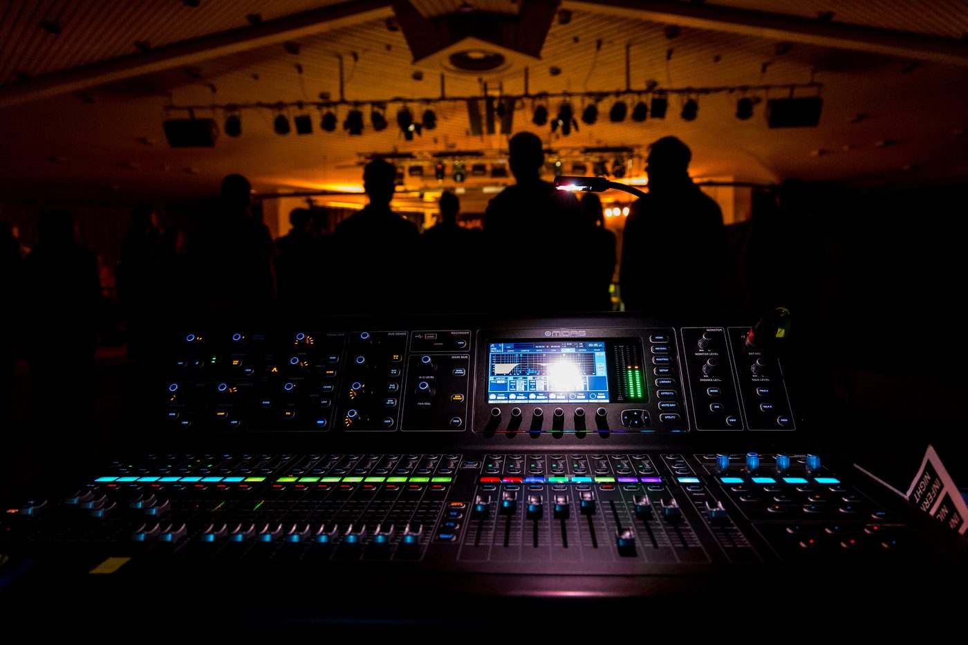 Licht- und Tontechnik bei der Inferno Night
